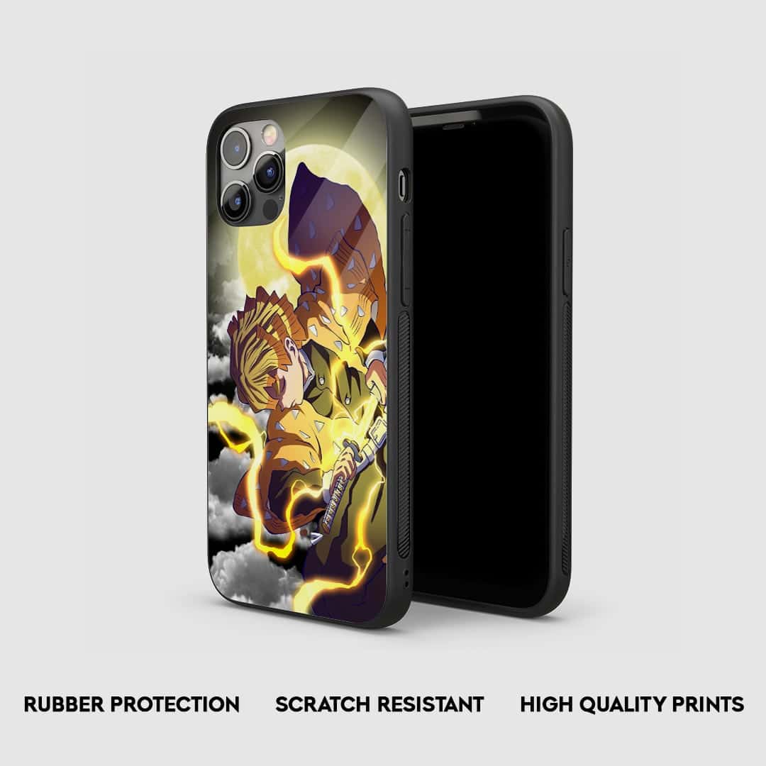 Zenitsu Katana Silicone Armored Phone Case