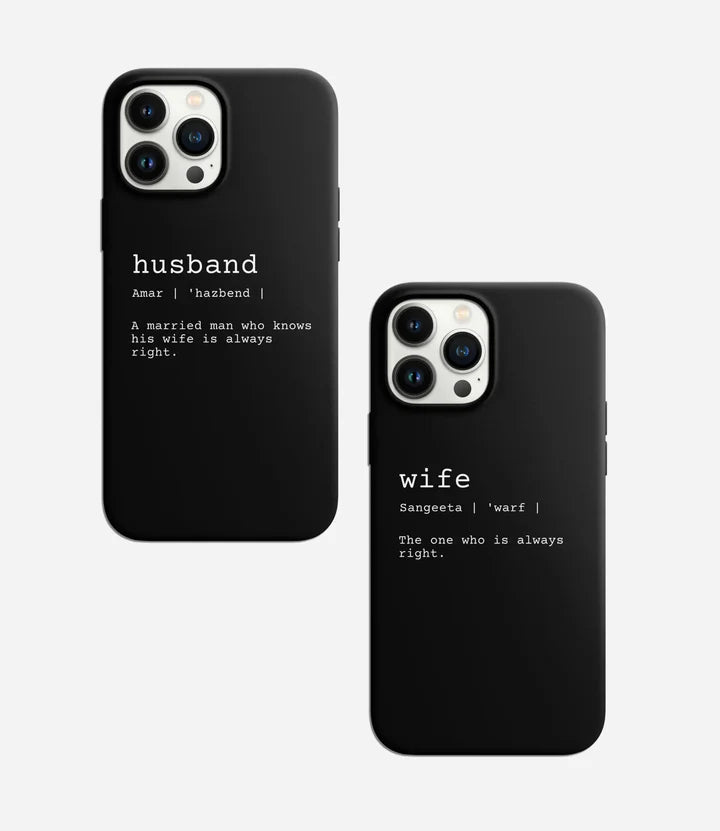 Always Right Couple Phone Cover
