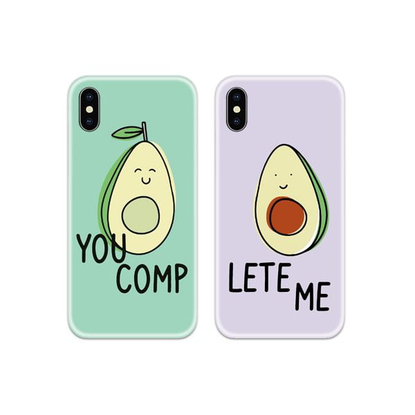 You Complete Me Avocado Couple Both Phone Cover