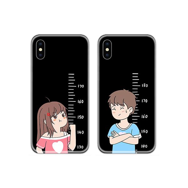 Tall And Short Couple Both Phone Cover