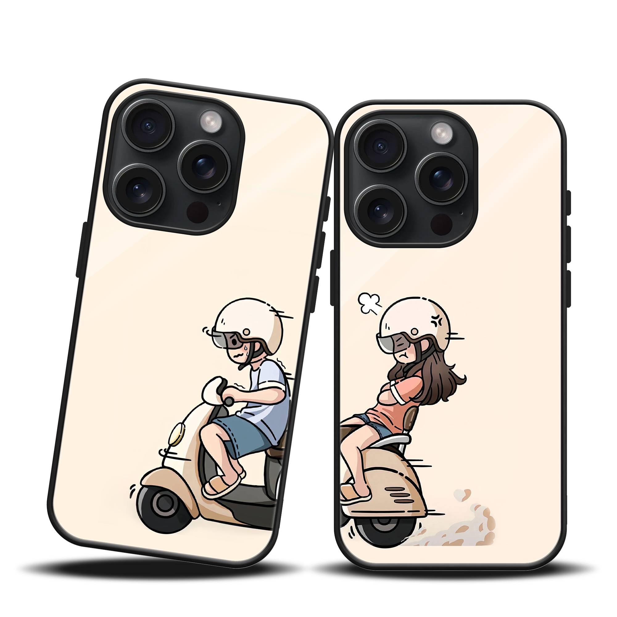 Ride to remember Couple Phone Cover