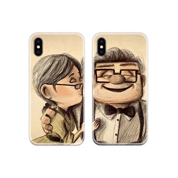 UP Movie Cute Couple Both Phone Cover
