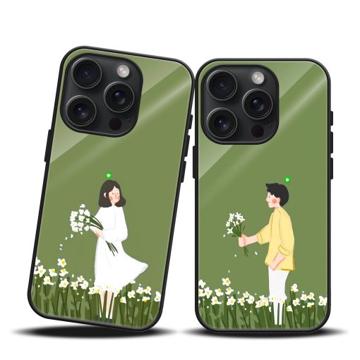 Blooming Love Couple Phone Cover