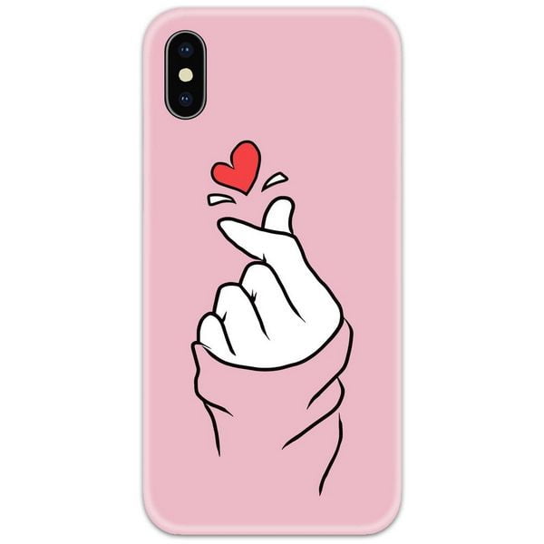 Kpop BTS Hand Heart Couple Phone Cover