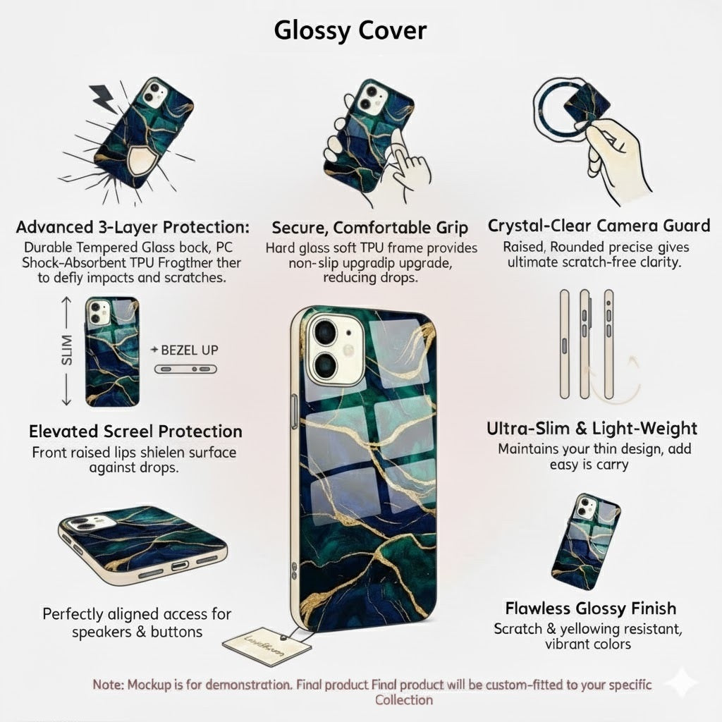 Jay Bhim Glossy Silicone Mobile Cover