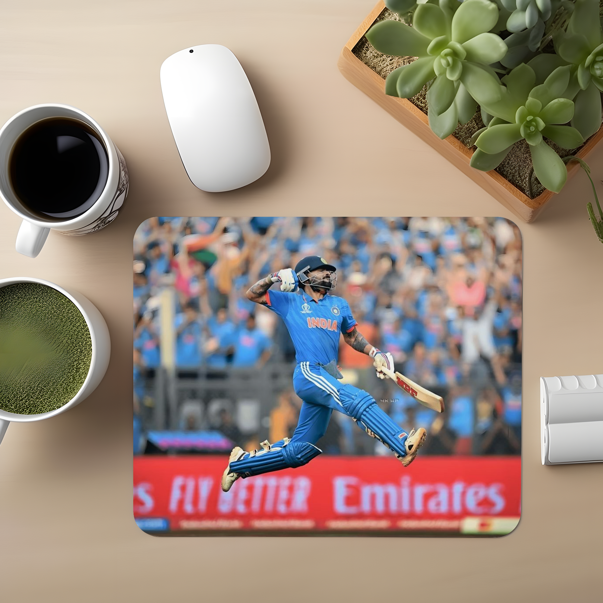 Rohit The Hitman Premium Mouse Pad