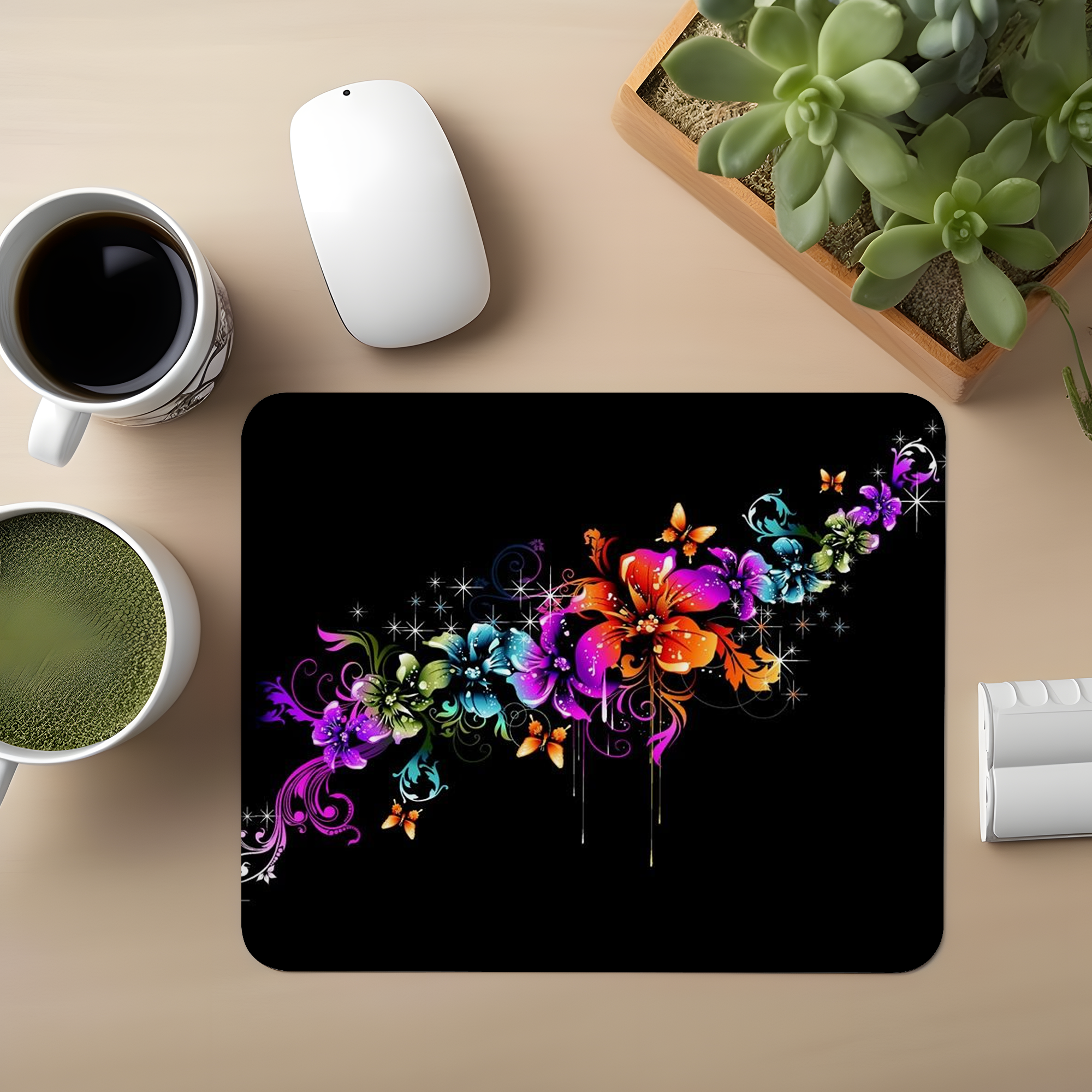 Imperial Bloom Premium Mouse Pad