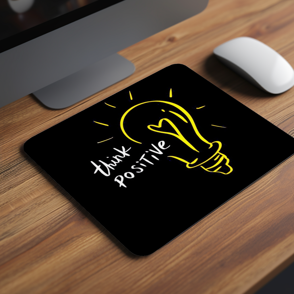 Think Positive Premium Mouse Pad