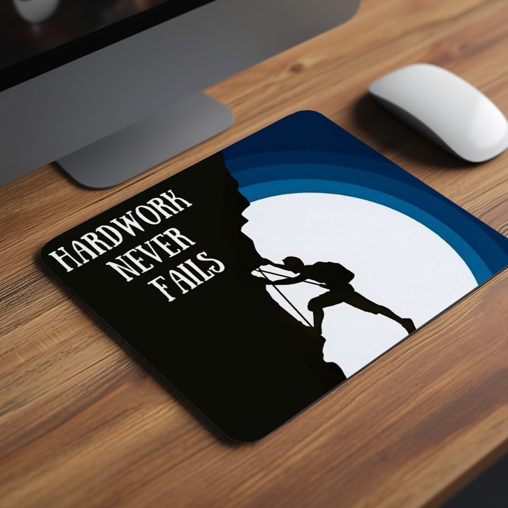Hardwork Never Fails Premium Mouse Pad
