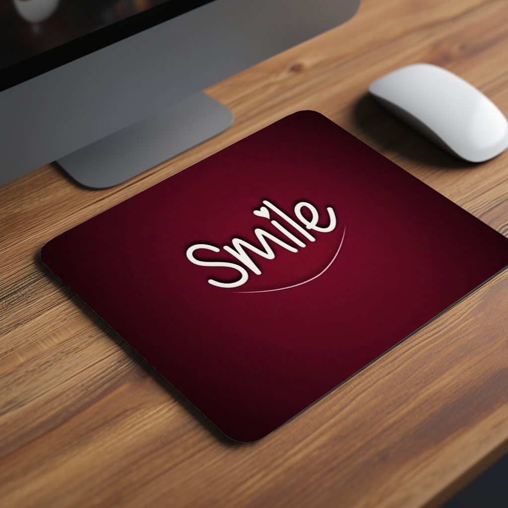 Smile Premium Mouse Pad