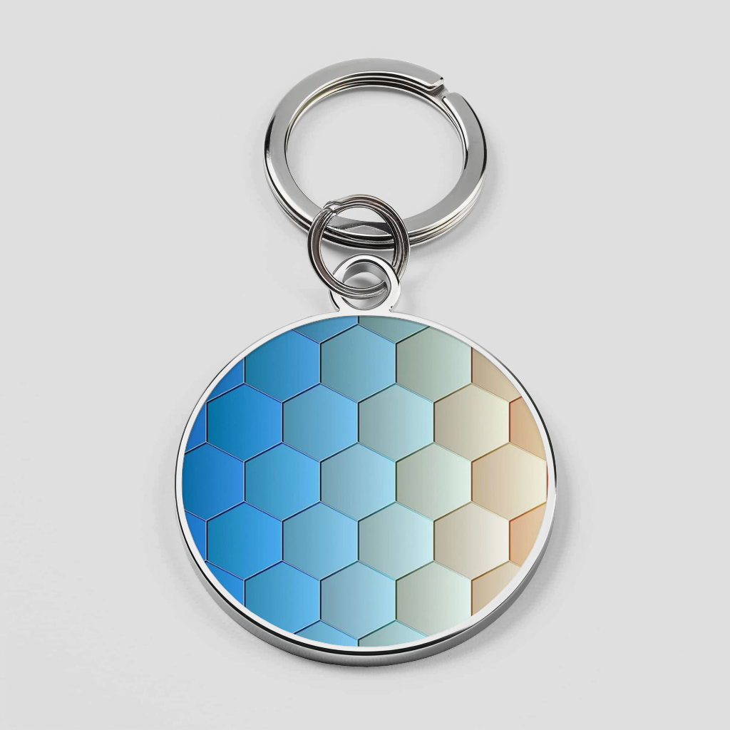 Pastel Aqua Hexagone Phone Cover