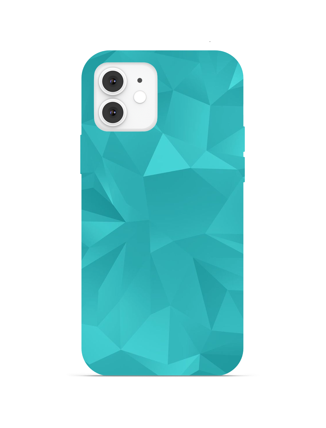 Pastel Aqua Diamond Shard Phone Cover