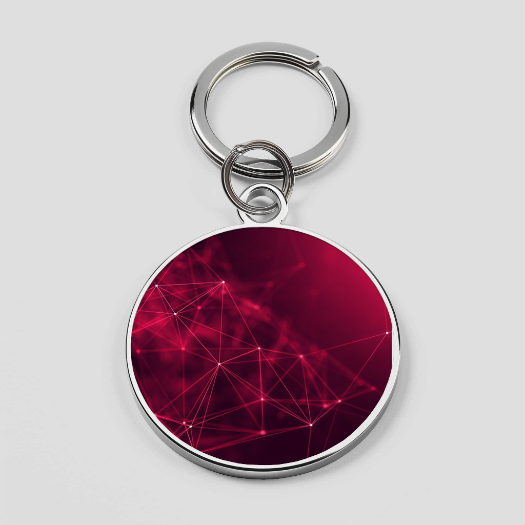 Pastel Red Neon Web Phone Cover