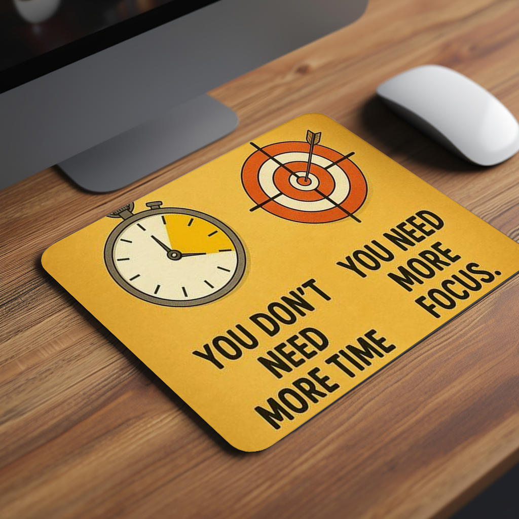 Need More Focus Premium Mouse Pad