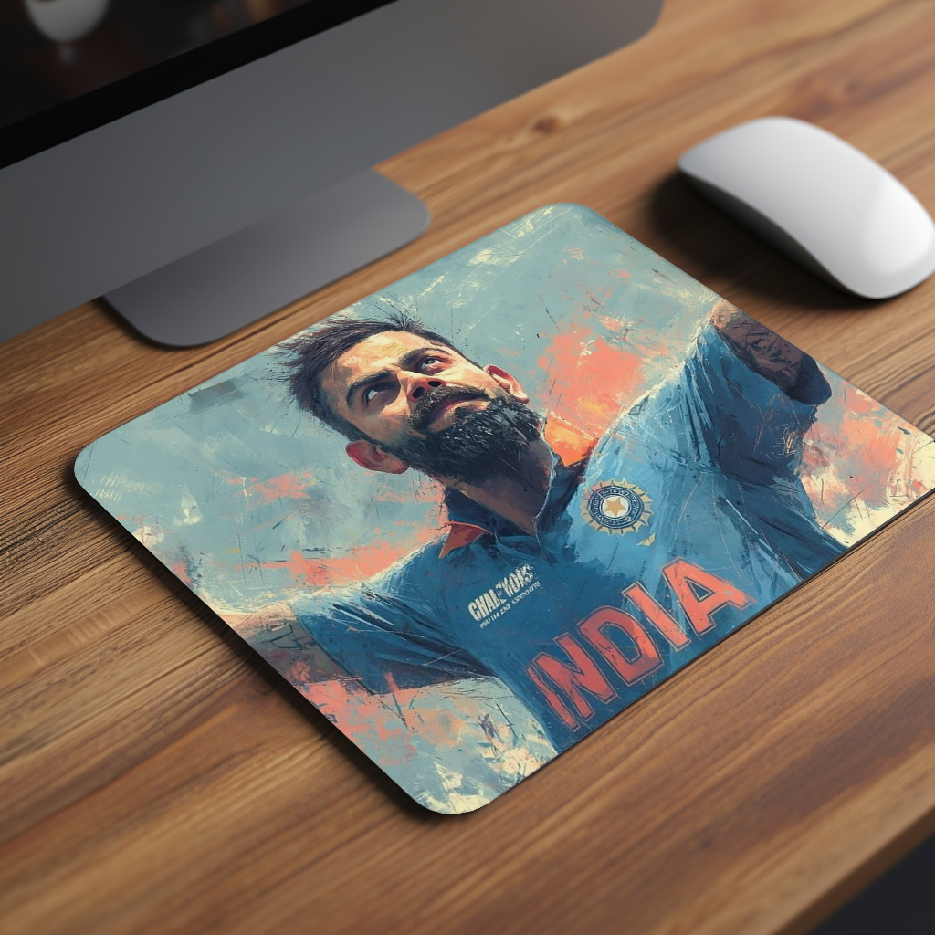 Virat Kohli Celibration Premium Mouse Pad