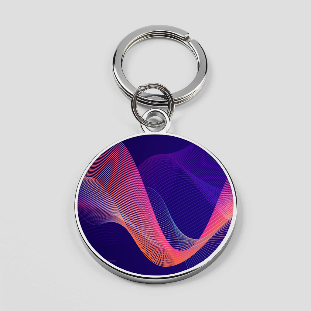 Pastel qua Orange Waveflow Phone Cover