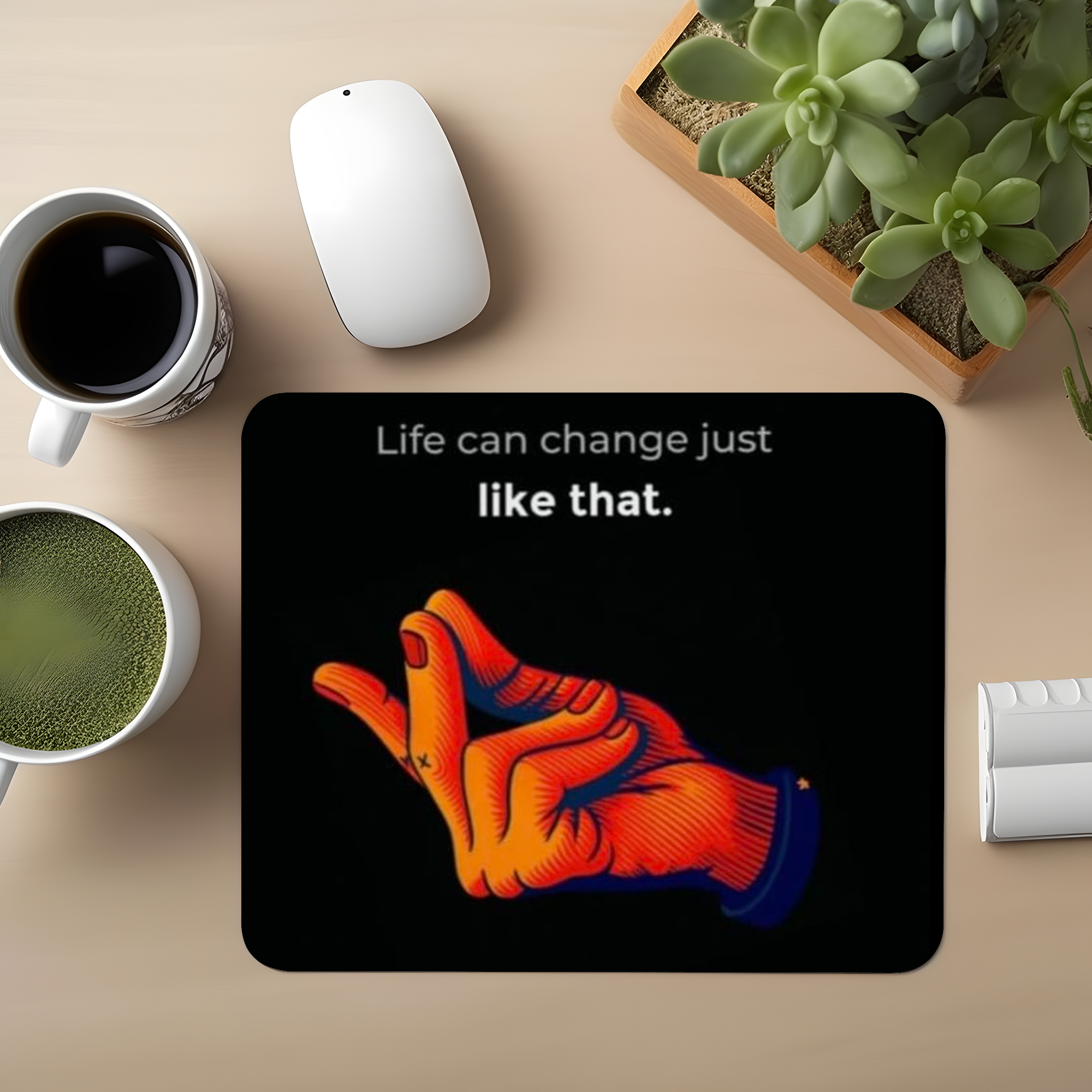 Life Can Change Premium Mouse Pad