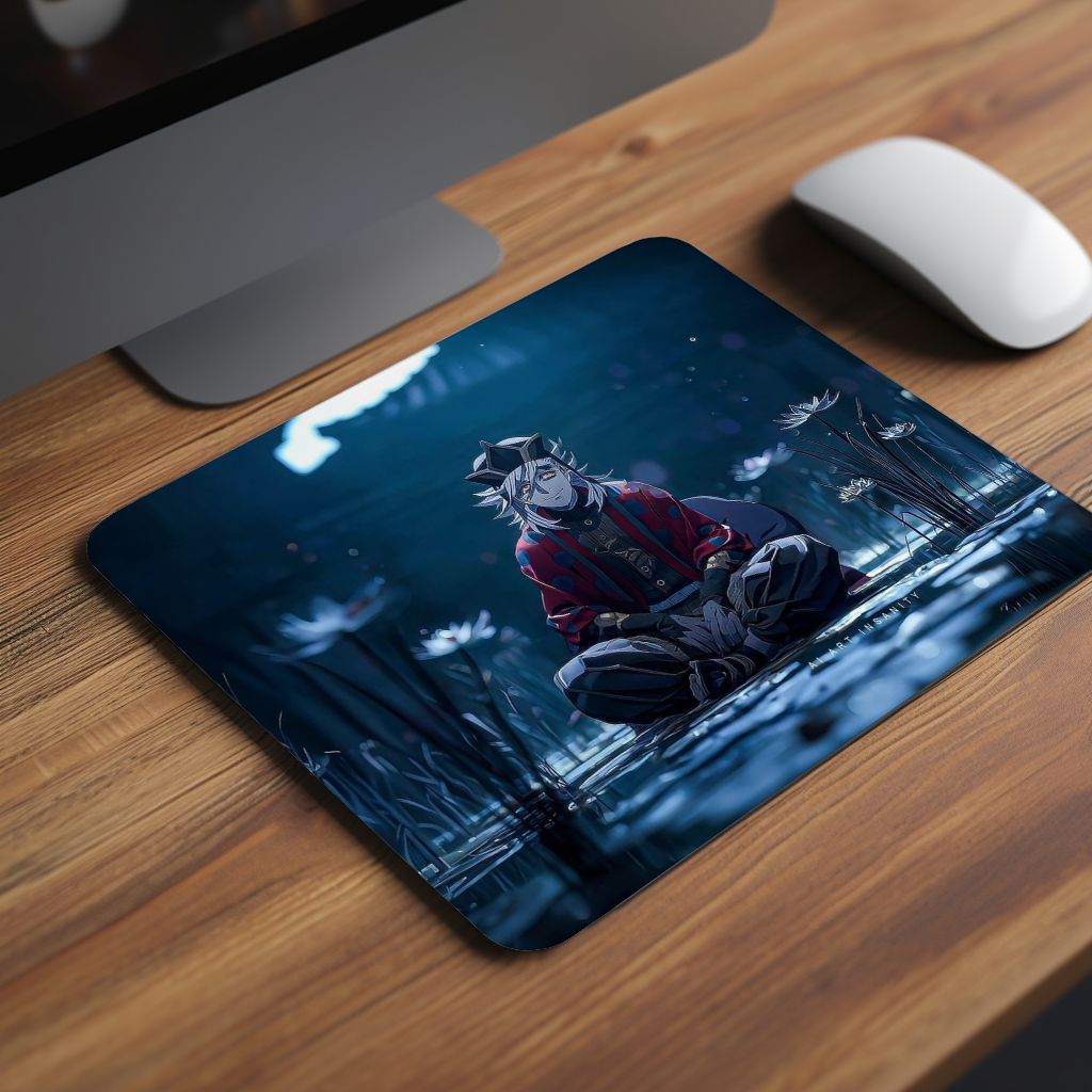 Unbroken Calm Demon Slayer Premium Mouse Pad