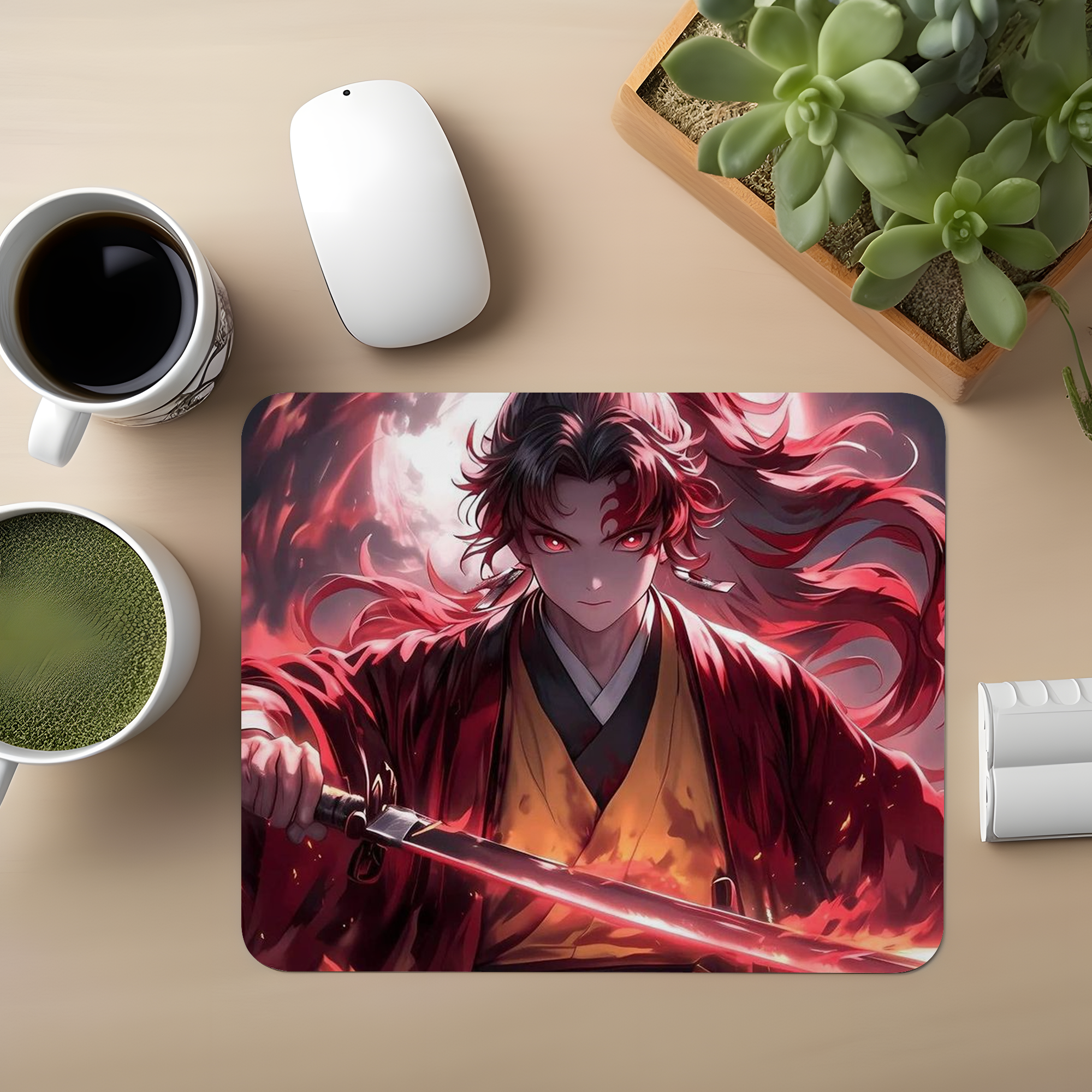 Solo Leveling With Sword Premium Mouse Pad