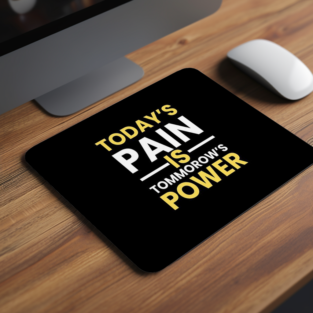 Pain Is Power Premium Mouse Pad