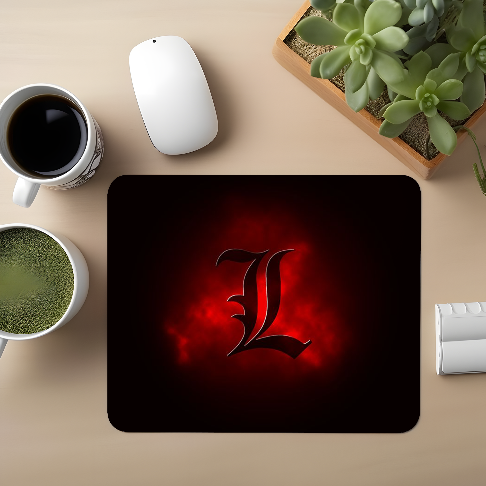 Lawliet Death Note Premium Mouse Pad