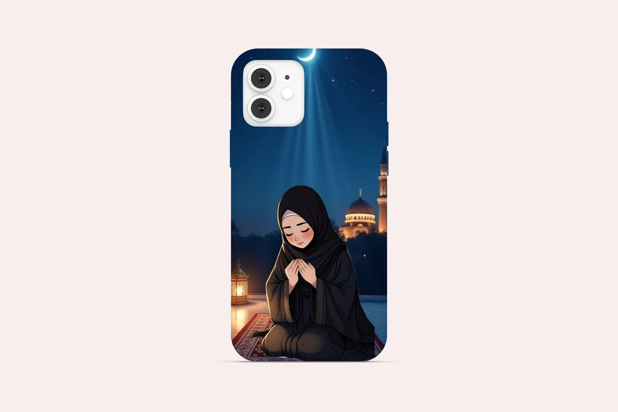 Sajda in Silence Islamic Phone Cover