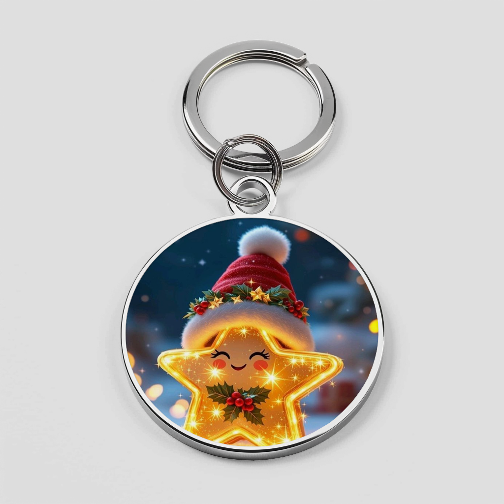 Santa Star Sparkle Phone Cover