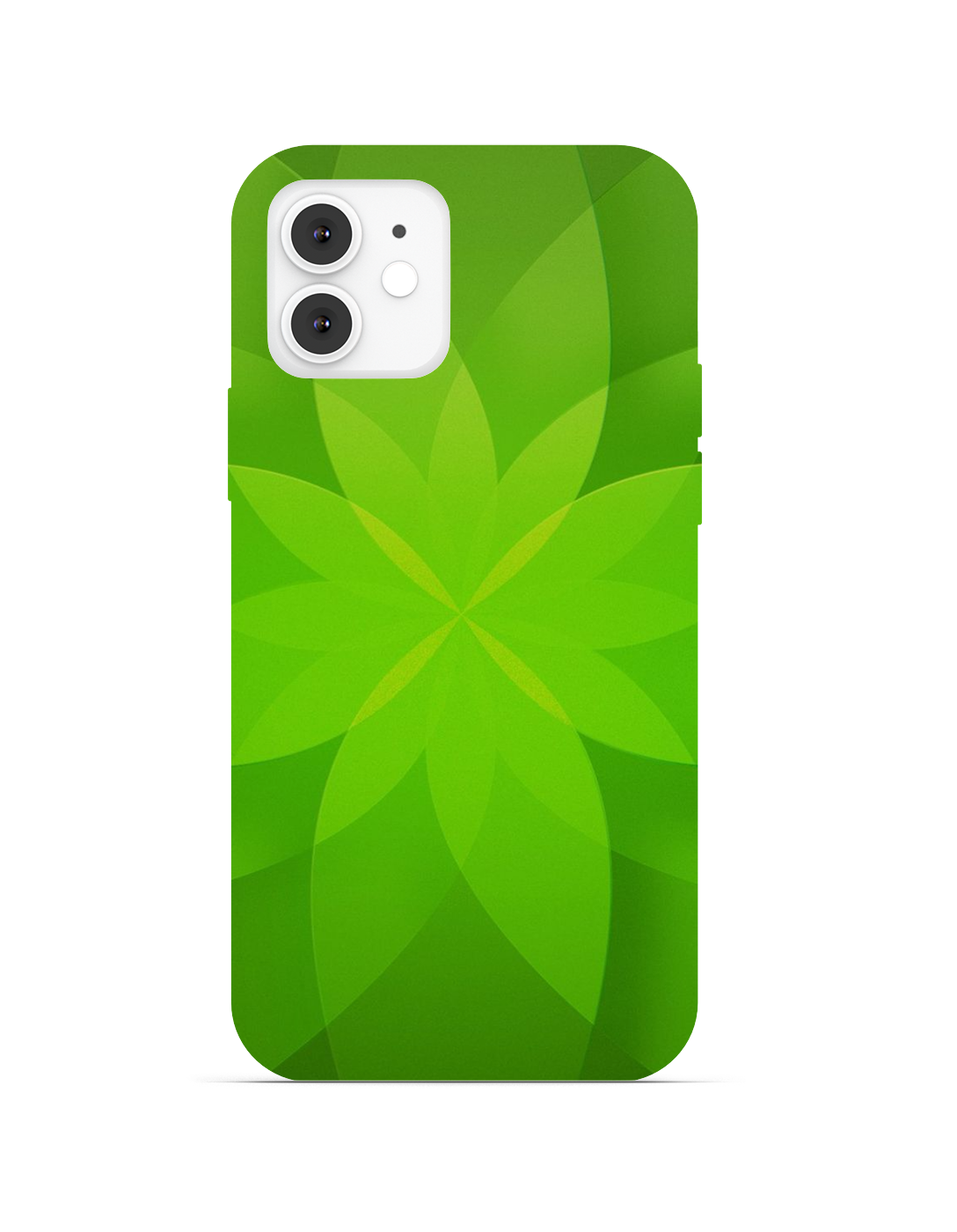 Pastel Emerald Petal Bloom Phone Cover