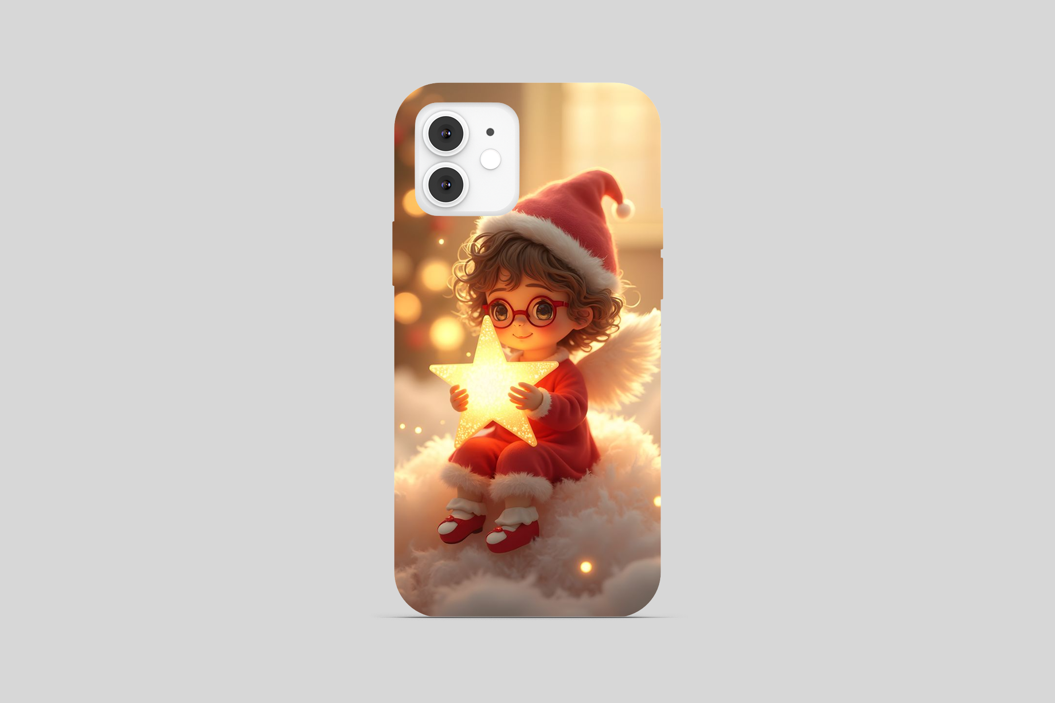 Christmas Star Glow Phone Cover