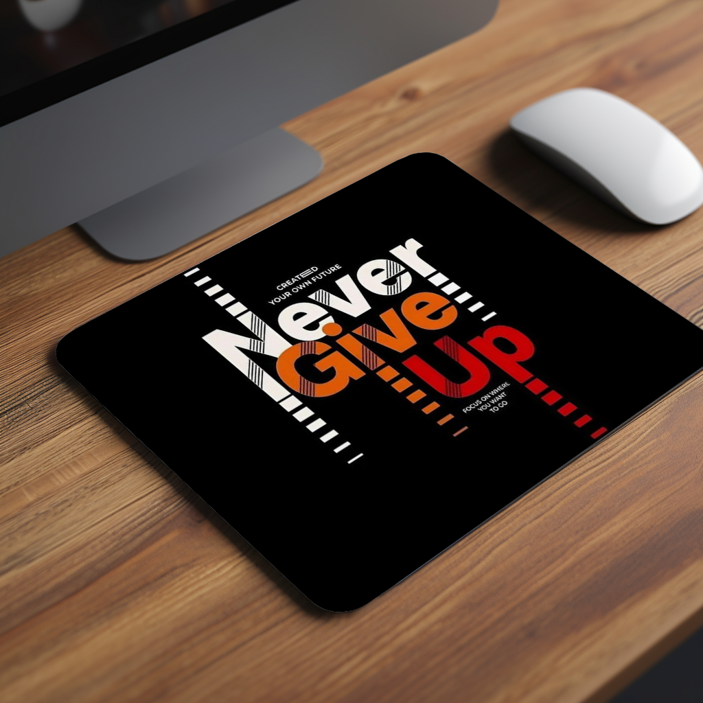 Newer Give Up Premium Mouse Pad