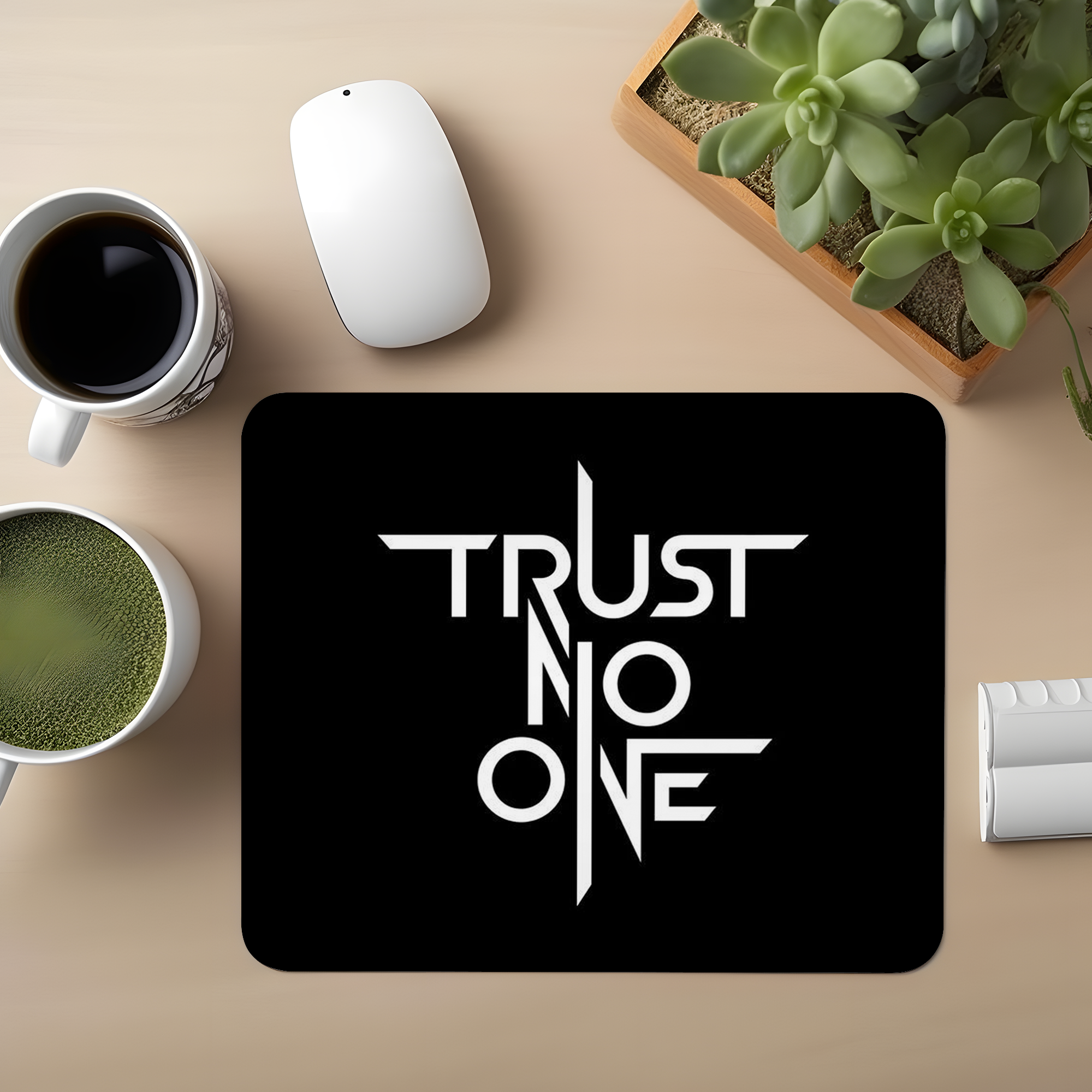 Trust No One Premium Mouse Pad