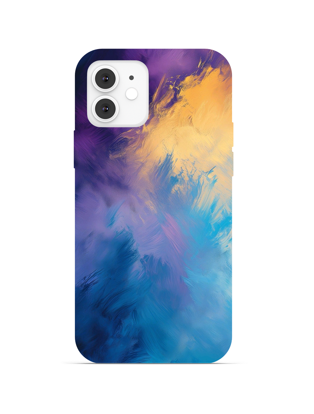 Pastel yellow blue Phone Cover