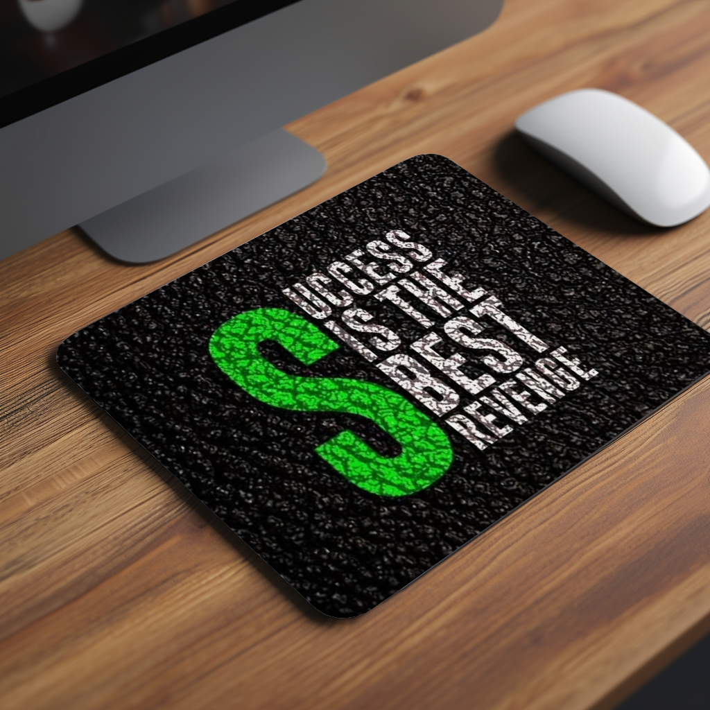 Success Is The Best Revenge Premium Mouse Pad