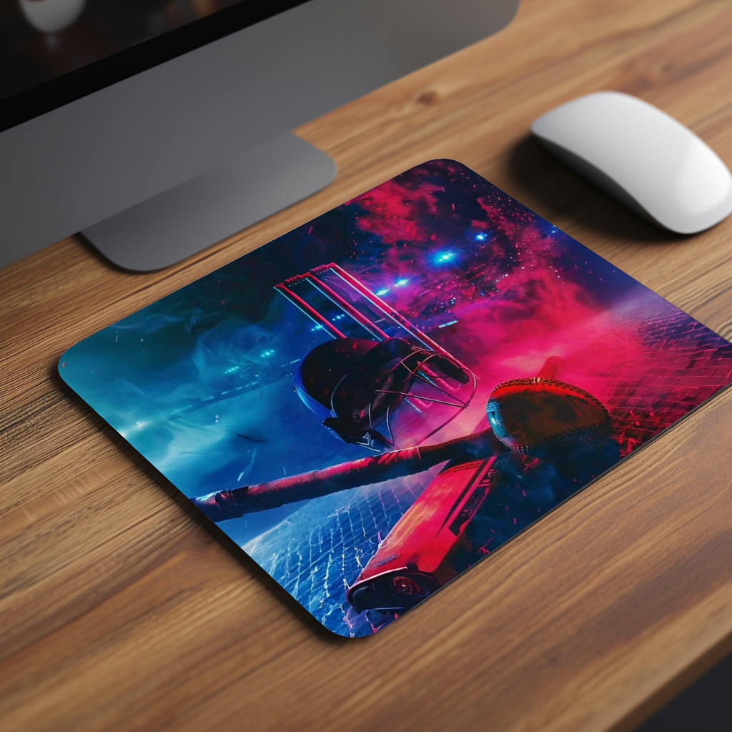 Love With Cricket Premium Mouse Pad