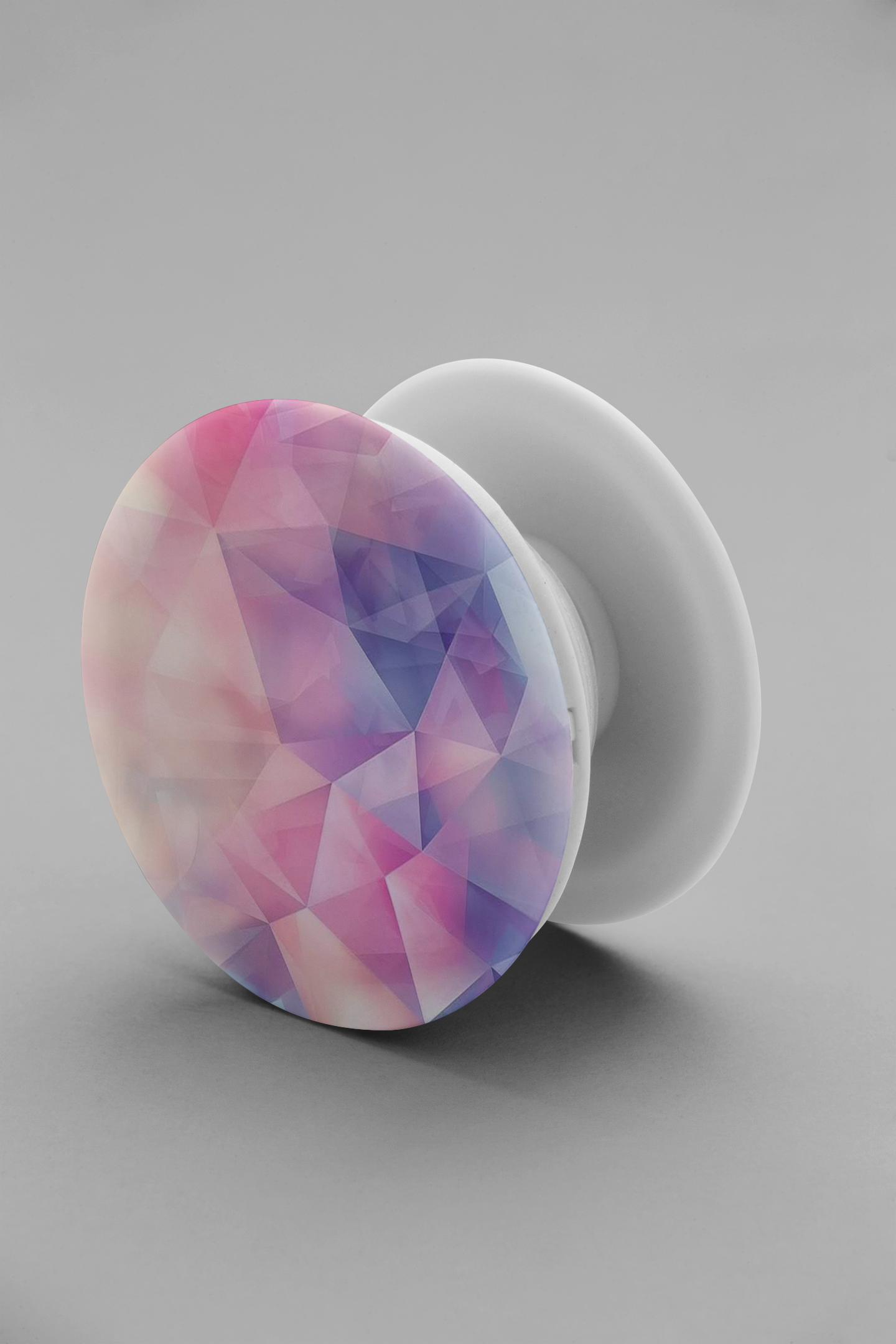 Pastel Purple-Pink Crystal Phone Cover