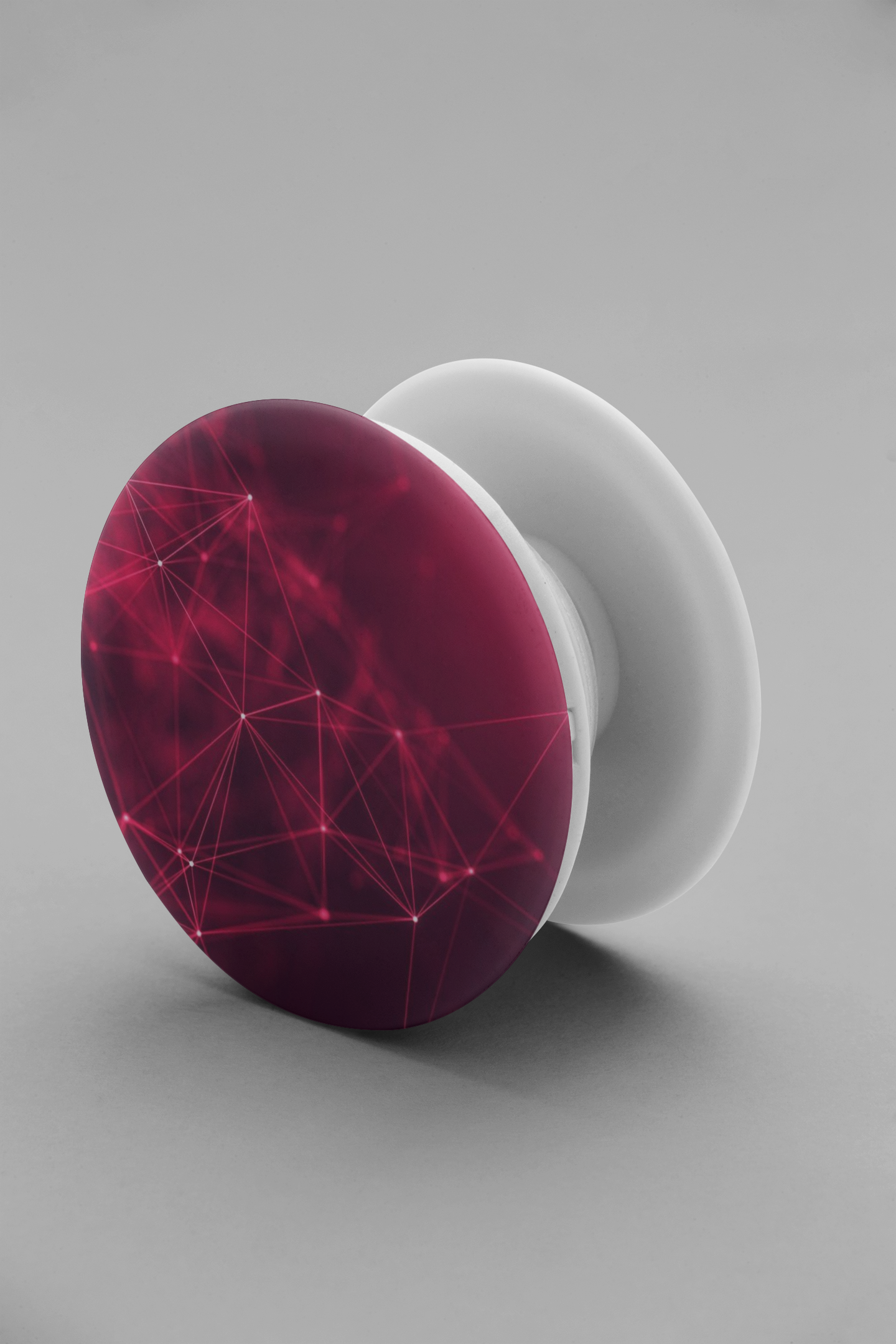 Pastel Red Neon Web Phone Cover