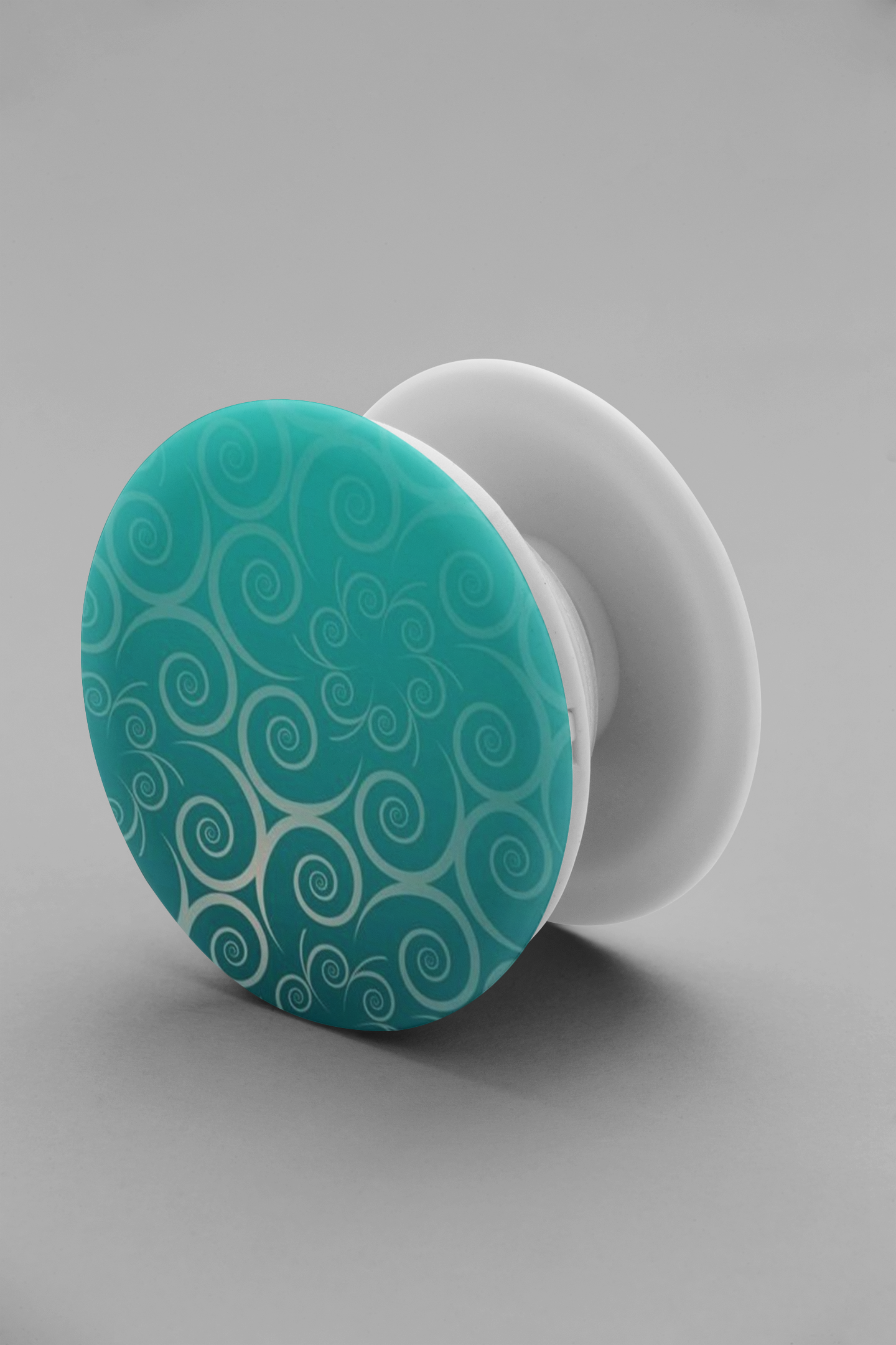 Pastel Aqua Leaves Phone Cover