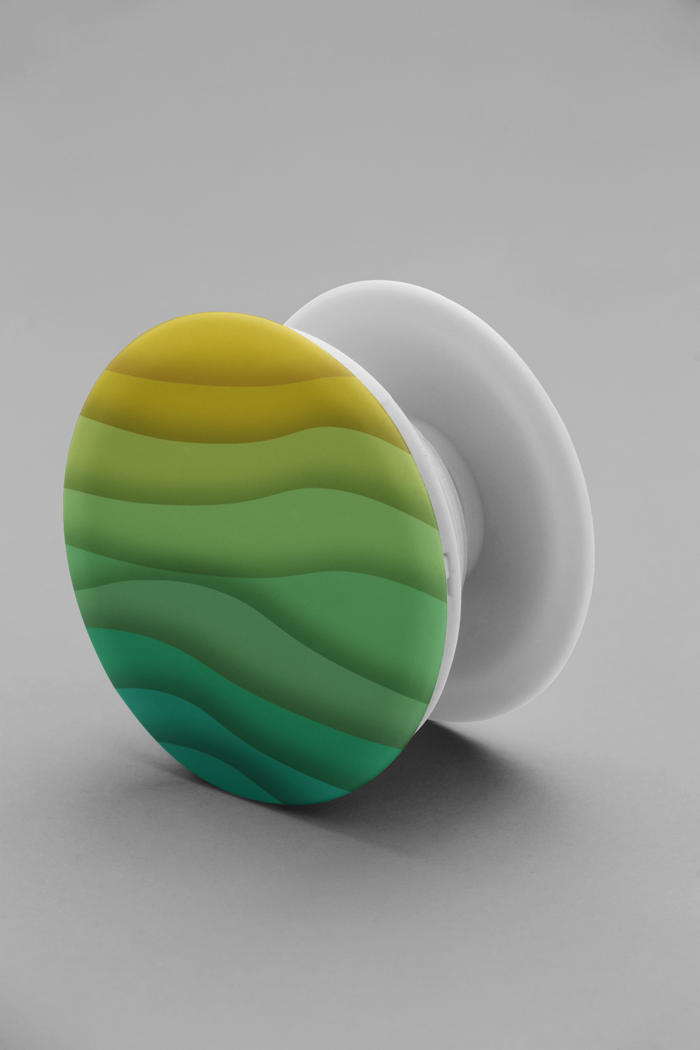 Pastel Yellow Green Waves Phone Cover