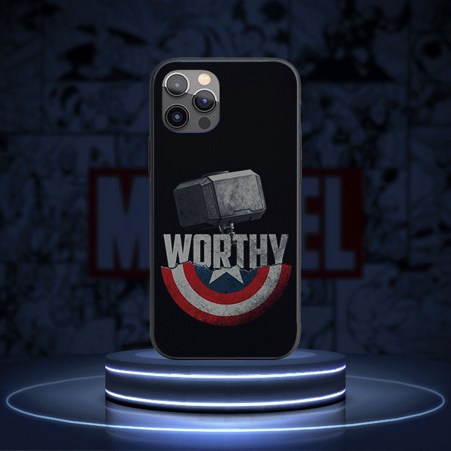 Captain America Silicone Armored Phone Cases
