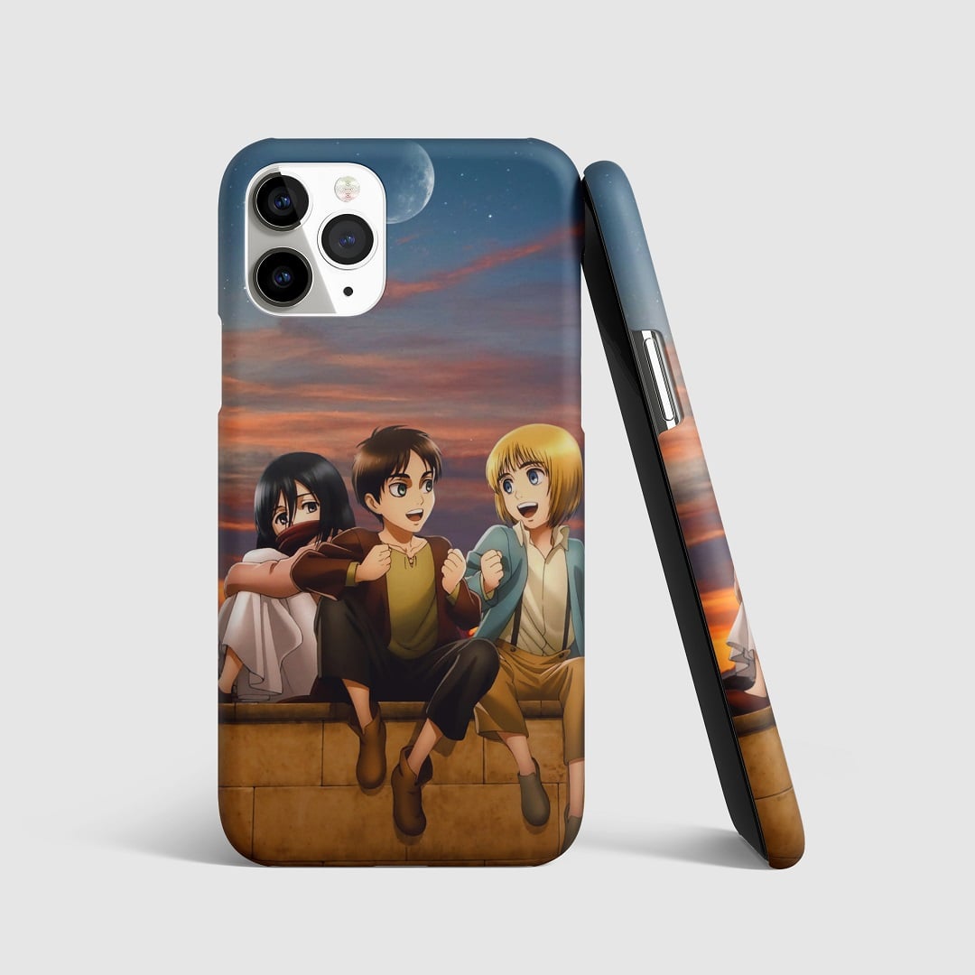 Attack On Titan Trio Phone Cover