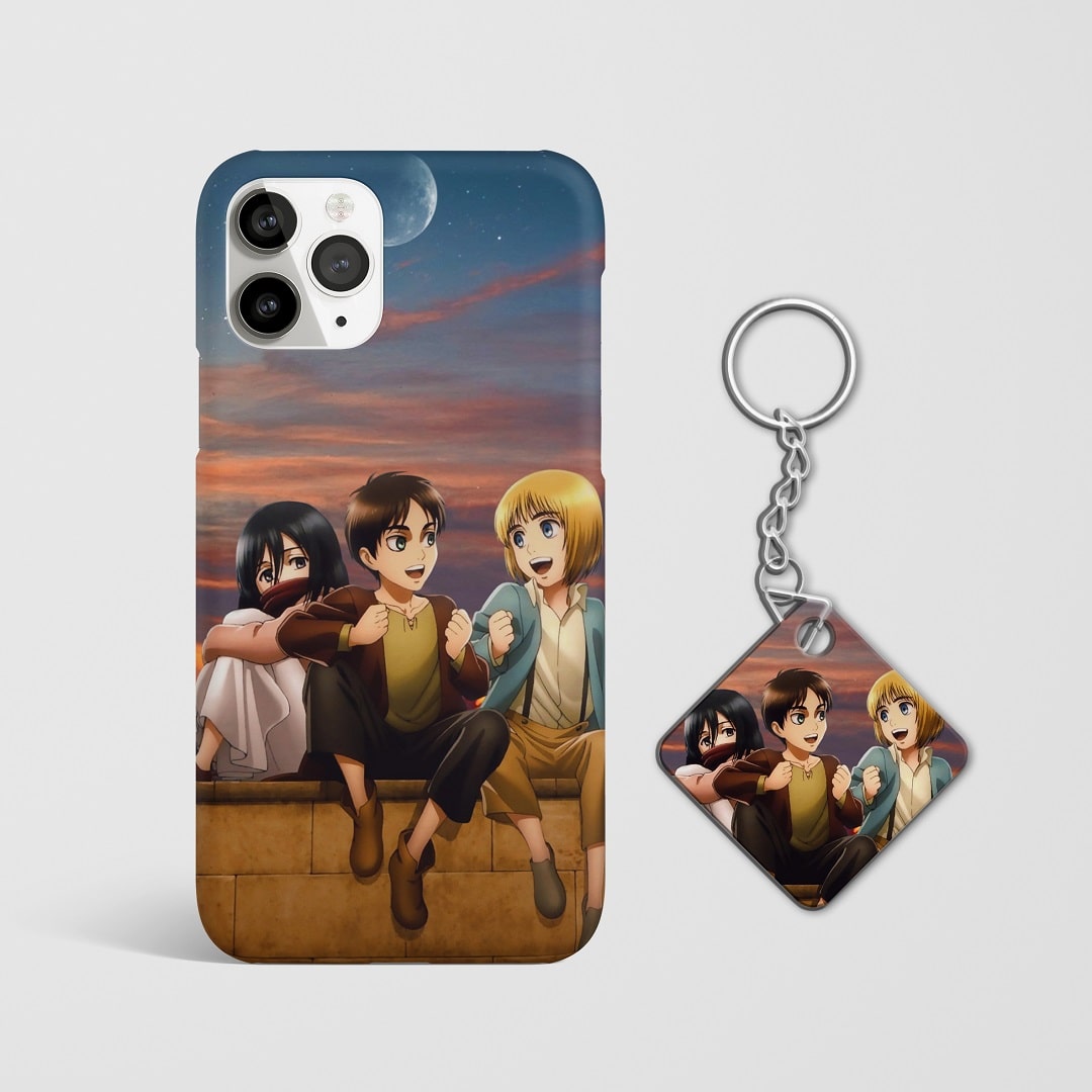 Attack On Titan Trio Phone Cover