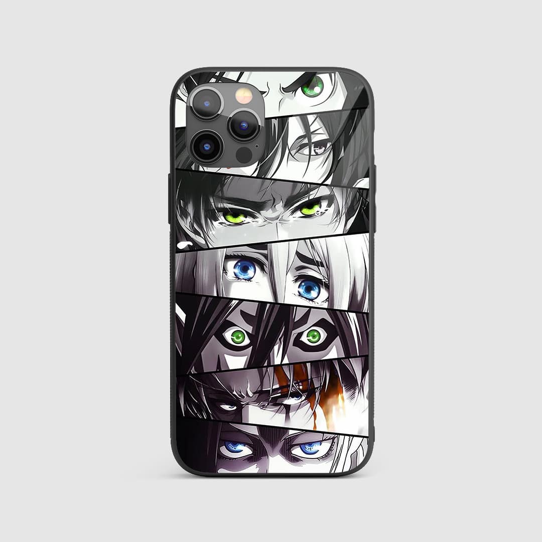 AOT Eyes Silicone Armored Phone Case