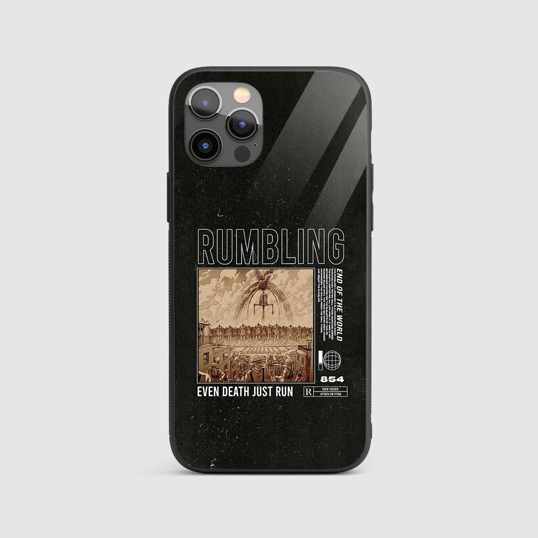 AOT Rumbling Silicone Armored Phone Case