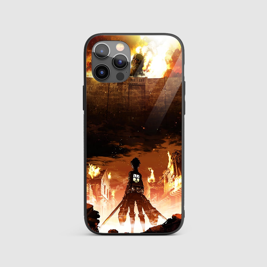 AOT Wall Silicone Armored Phone Case