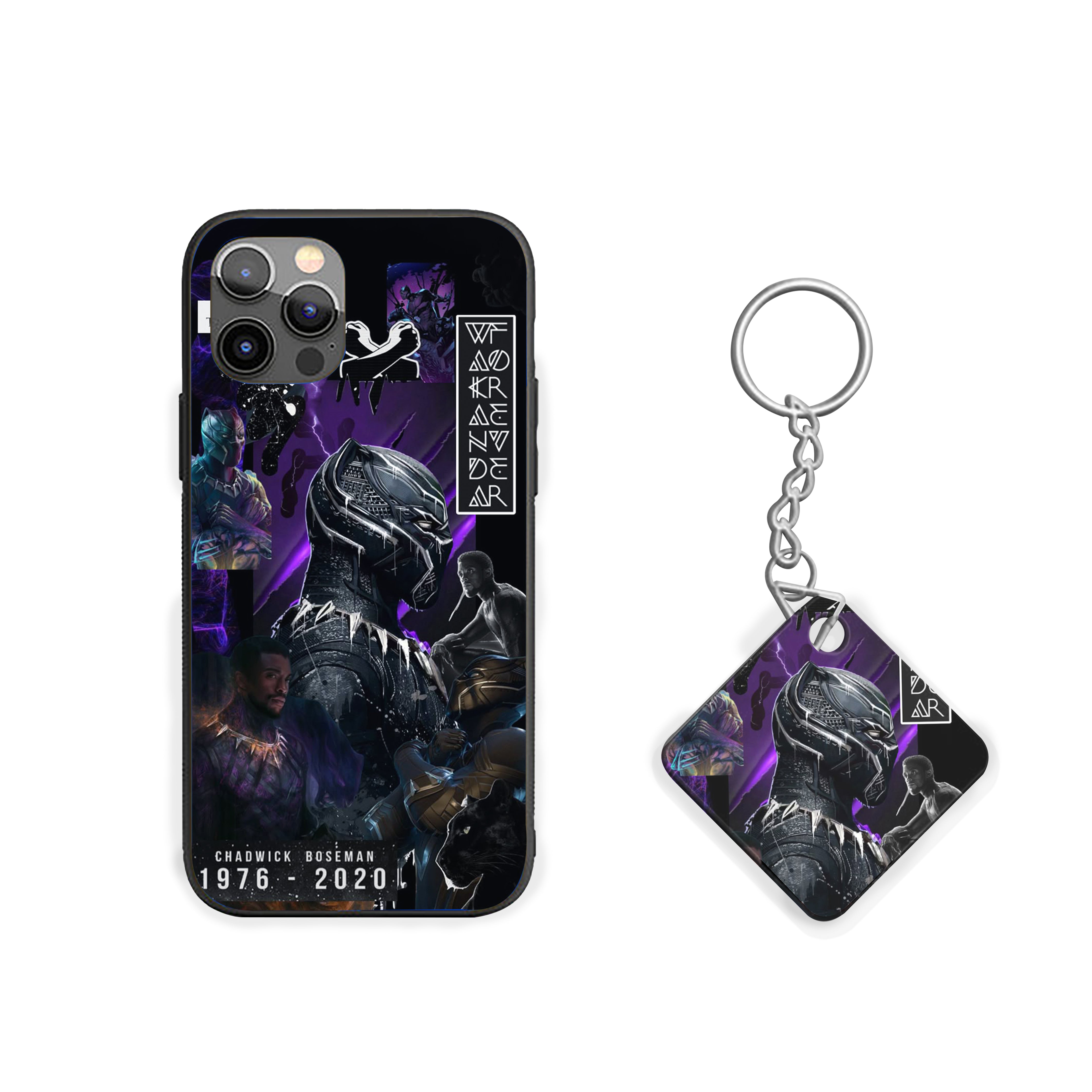 Vibranium Vow Black Panther Silicone Armored Phone Case