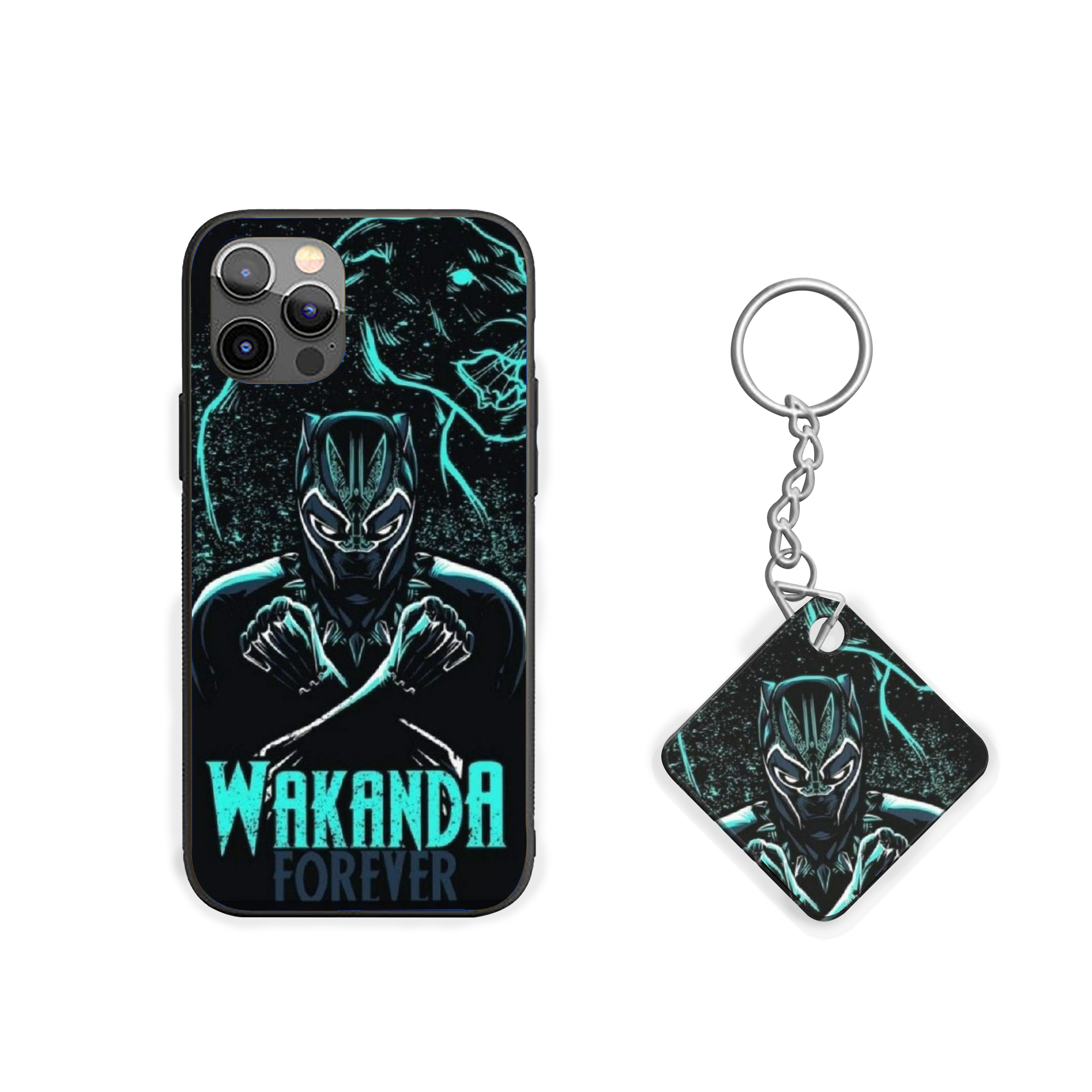 Wakanda’s Oath Black Panther Silicone Armored Phone Case
