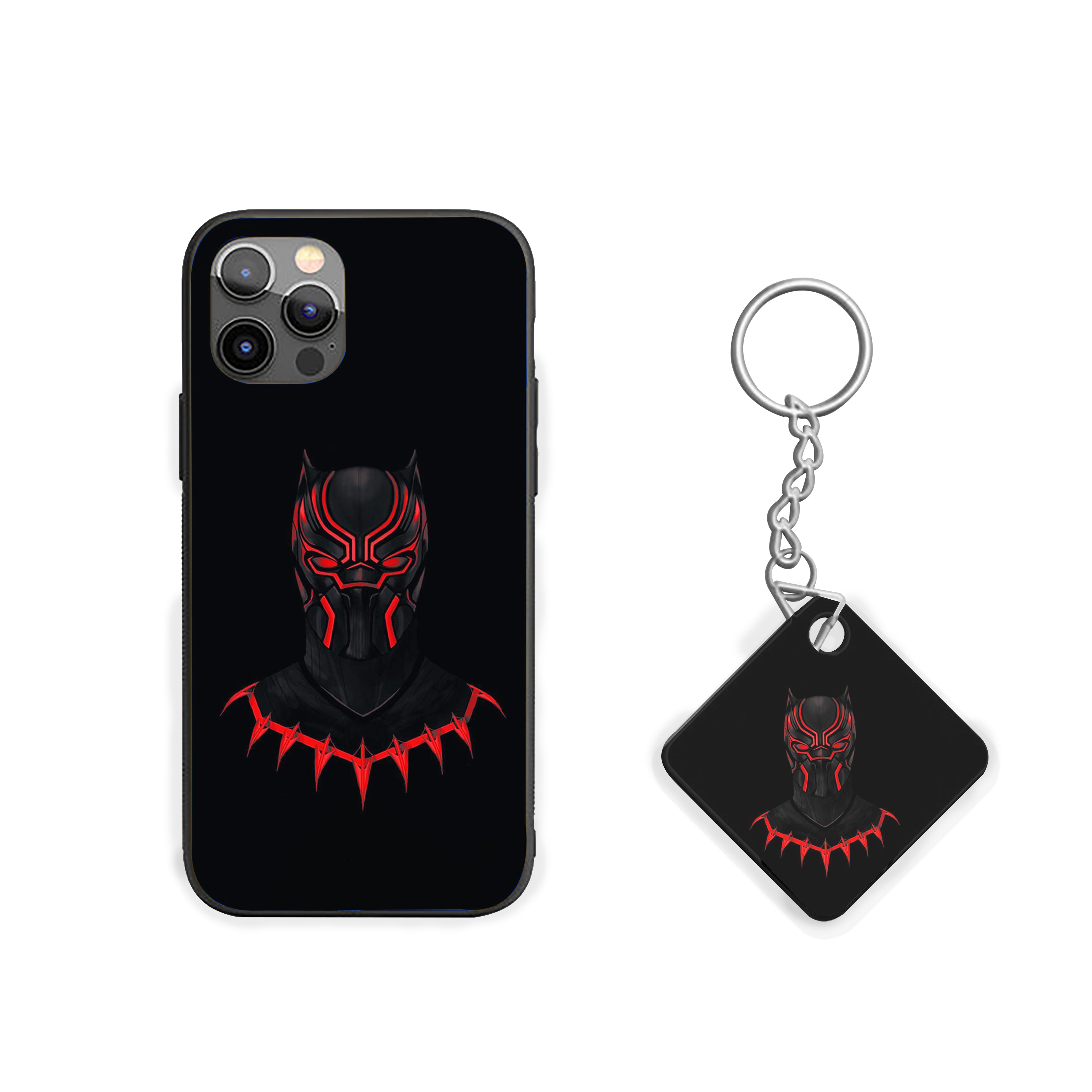 Royal Resolve Black Panther Silicone Armored Phone Case