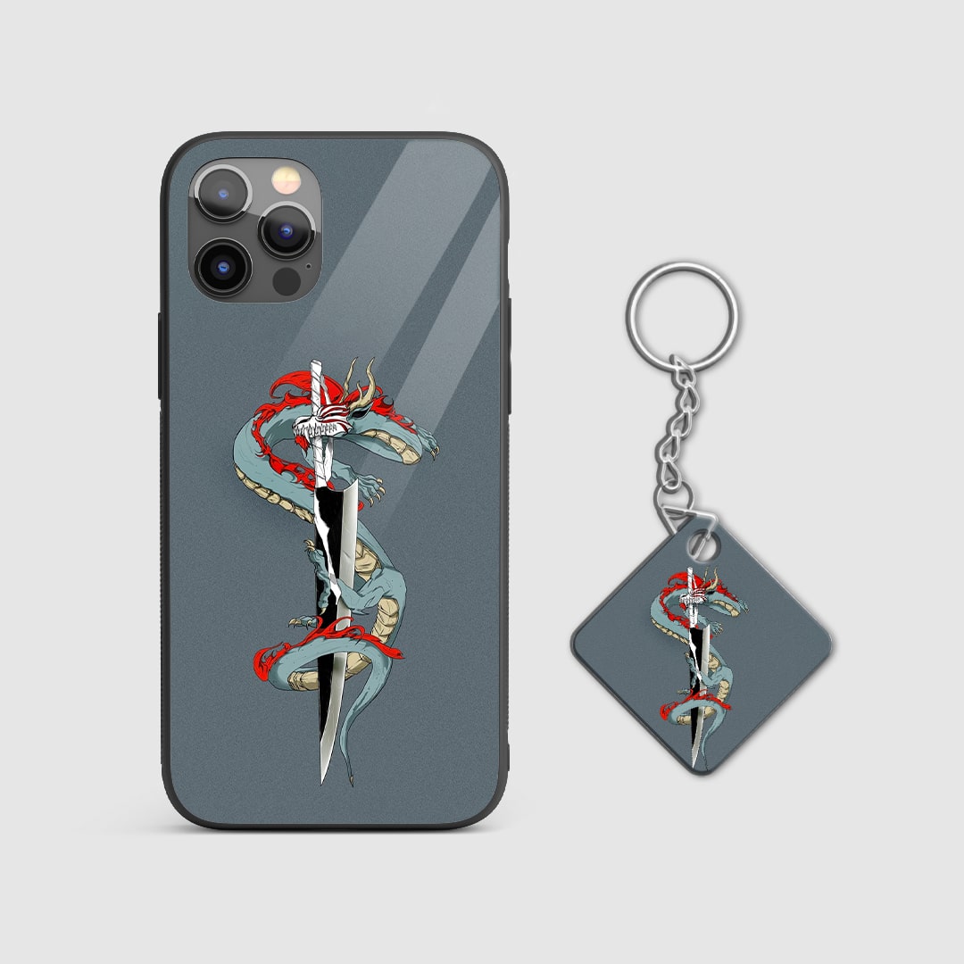 Shinigami Sword Silicone Armored Phone Case