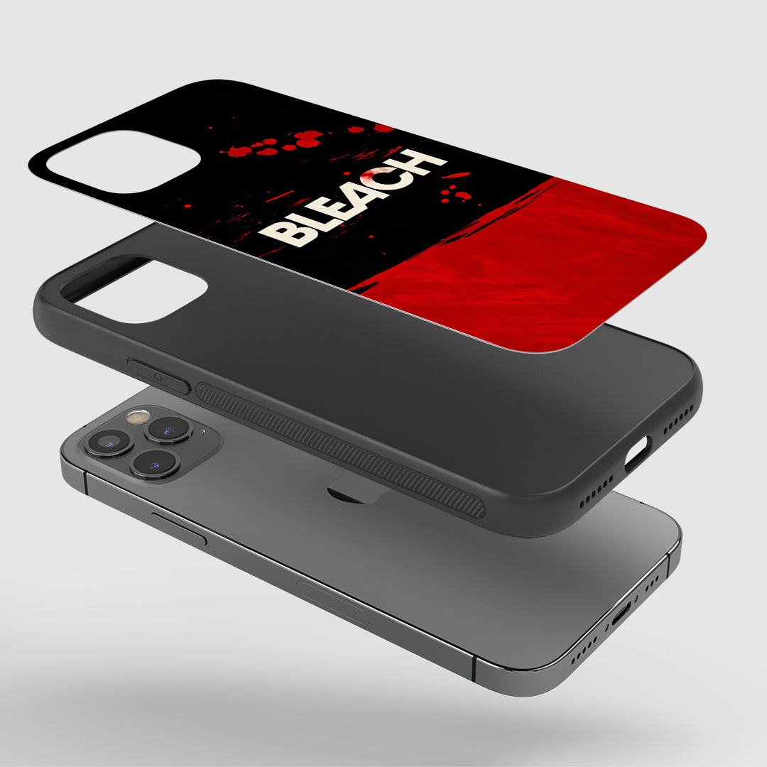 Bleach Red & Black Silicone Armored Phone Case