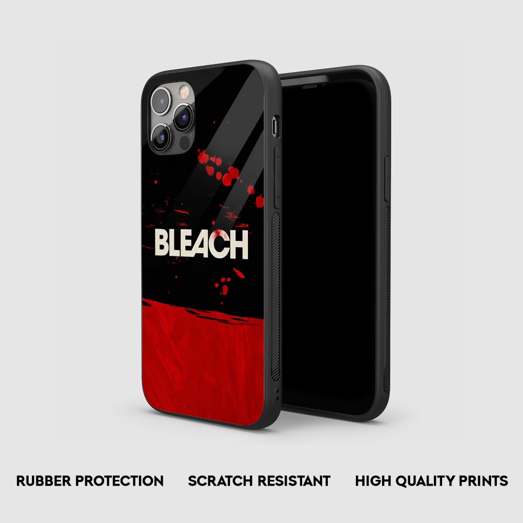 Bleach Red & Black Silicone Armored Phone Case